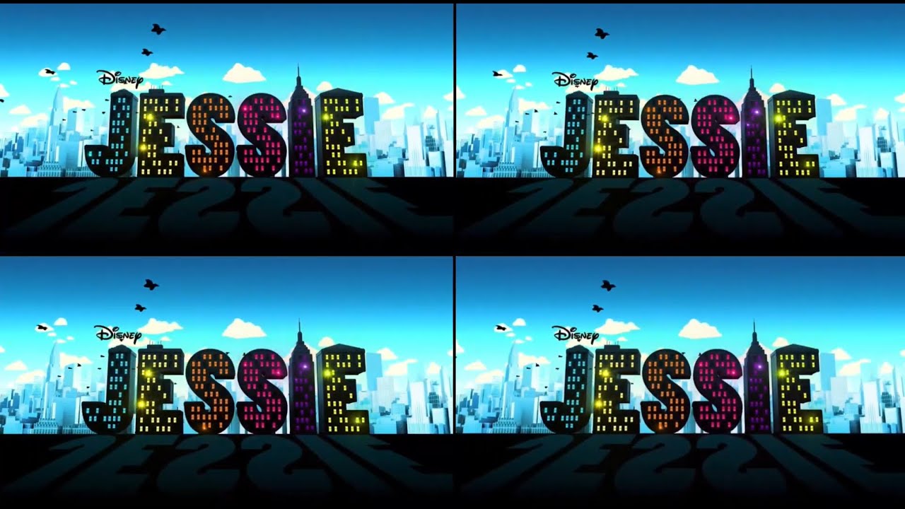 Jessie - Theme Song Comparison - Season 1, 2, 3 & 4 (HD)