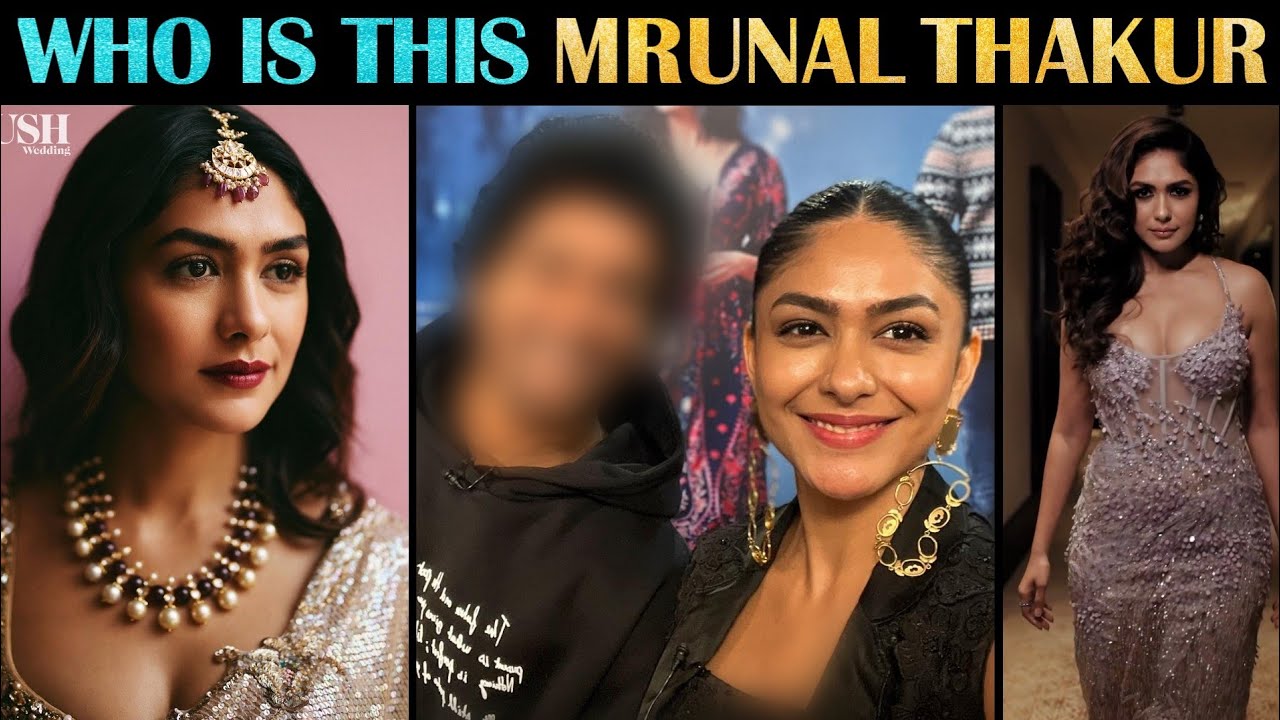 Who is this MRUNAL THAKUR? | என்னா அழகா இருக்காங்க பா? | Tamil | Rakesh & Jeni