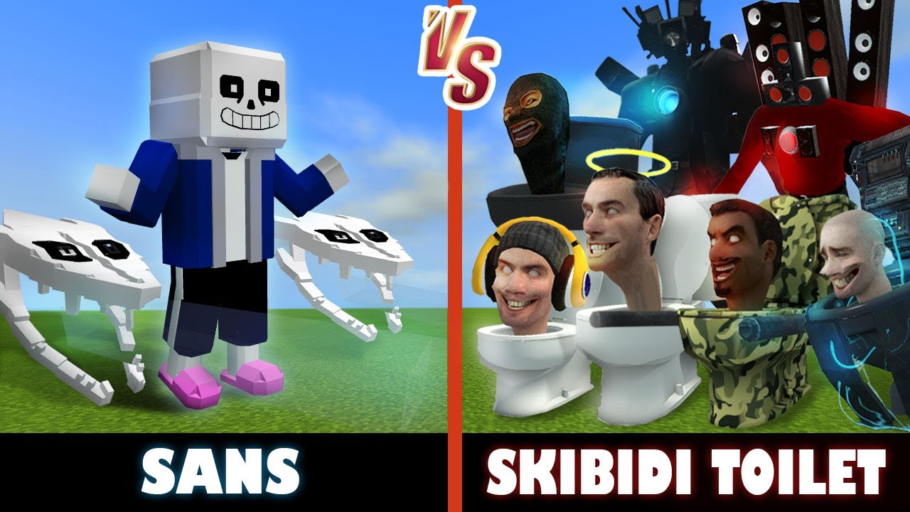 Sans vs. Skibidi Toilet | Minecraft (INTENSE!!!)