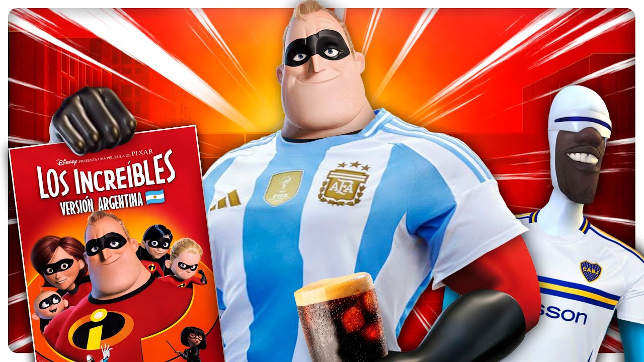 Los Increíbles, pero en ARGENTINO