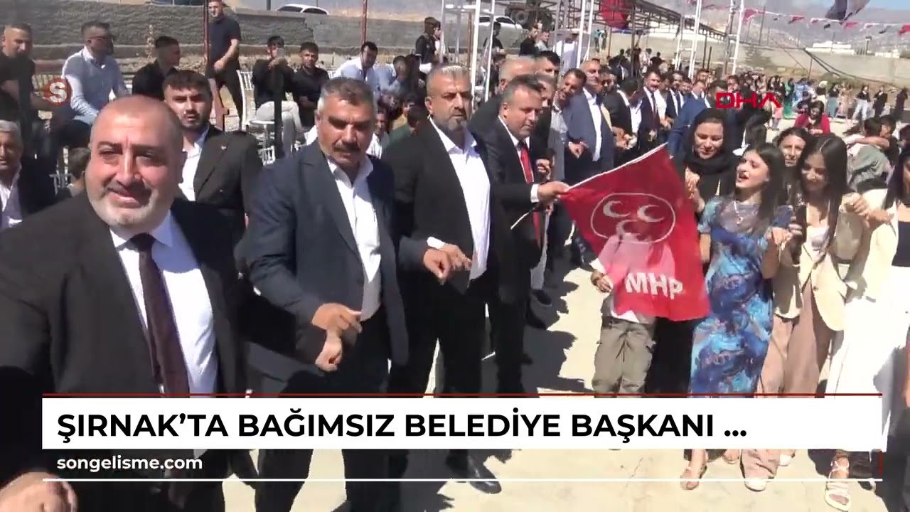 Şırnak'ta bağımsız belediye başkanı, MHP'ye geçti