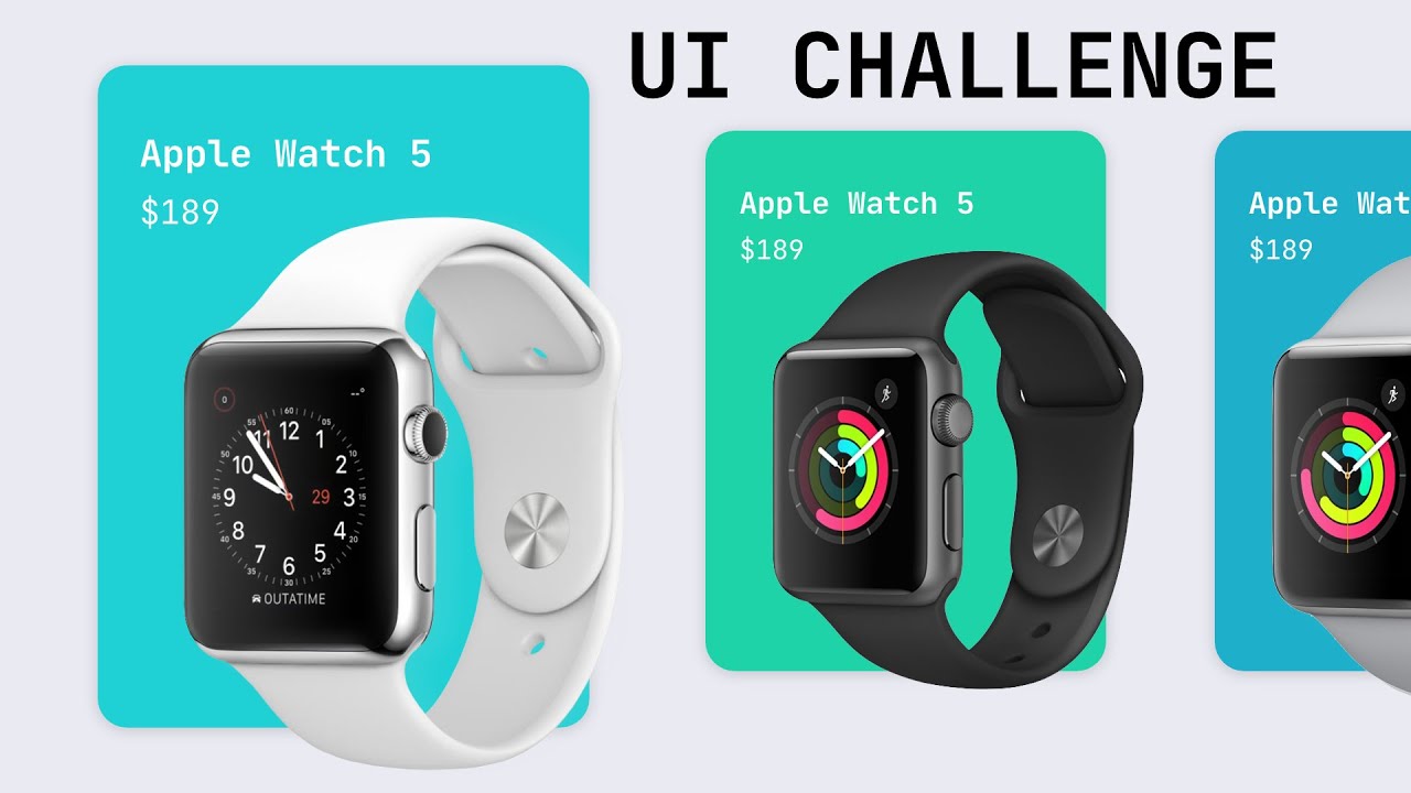 UI Challenge - 3D 