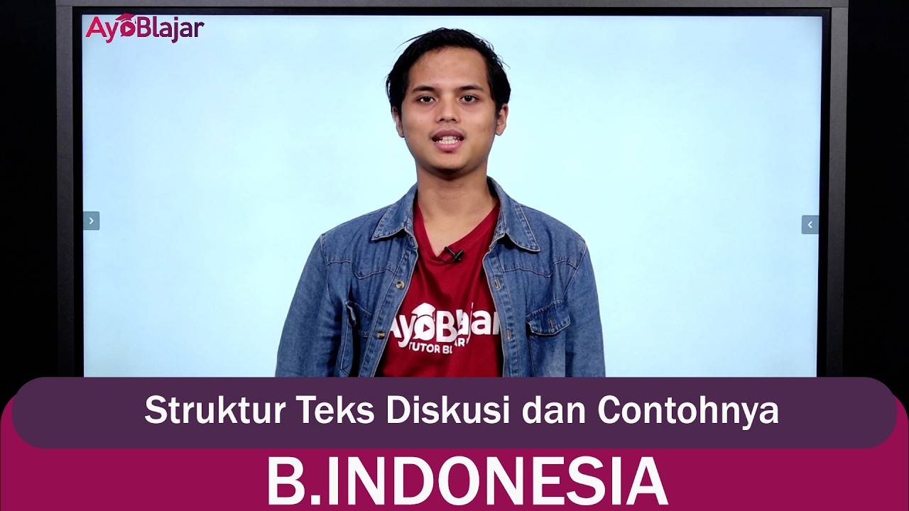 Bhs. Indonesia Kelas 9 - Struktur Teks Diskusi dan Contohnya