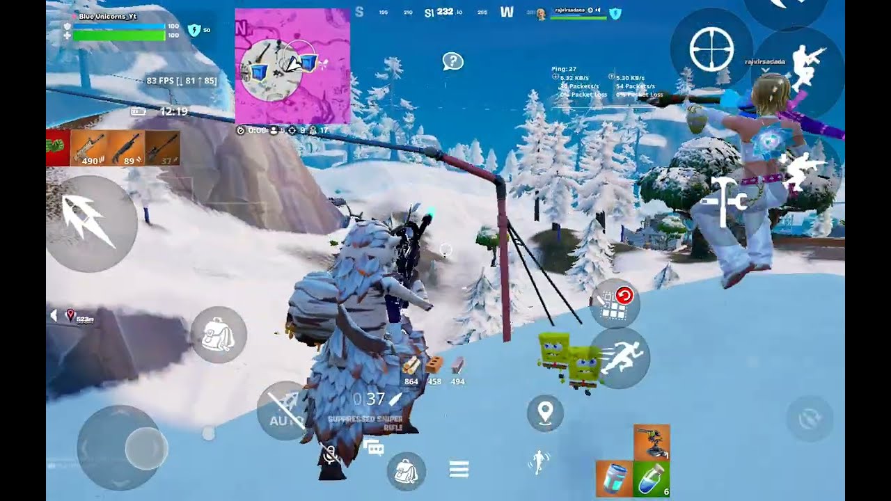 Bushranger Skin Gameplay Fortnite - OG Season 7 #fortnitemobile #fortnite #redmagicastra #bushranger