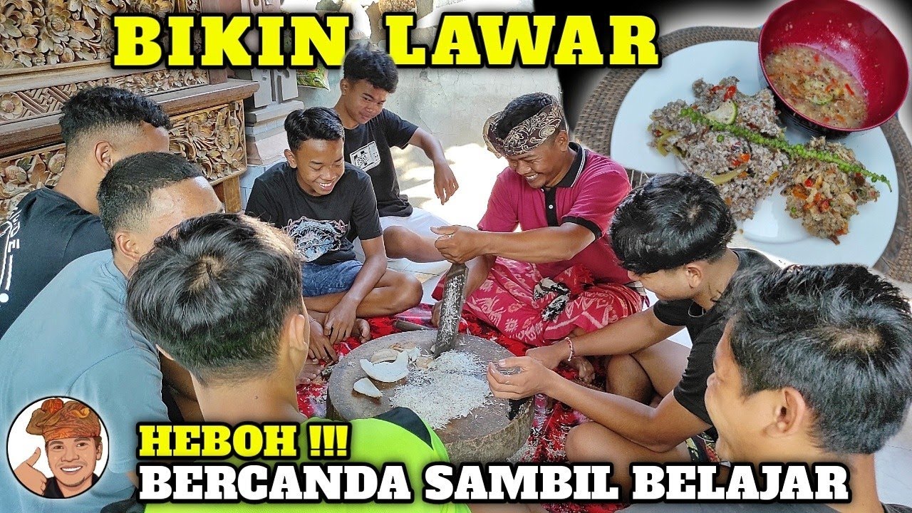 BIKIN LAWAR KROYOKAN RAME²  -   LAWAR IKAN MARLIN RAMES KAMBING