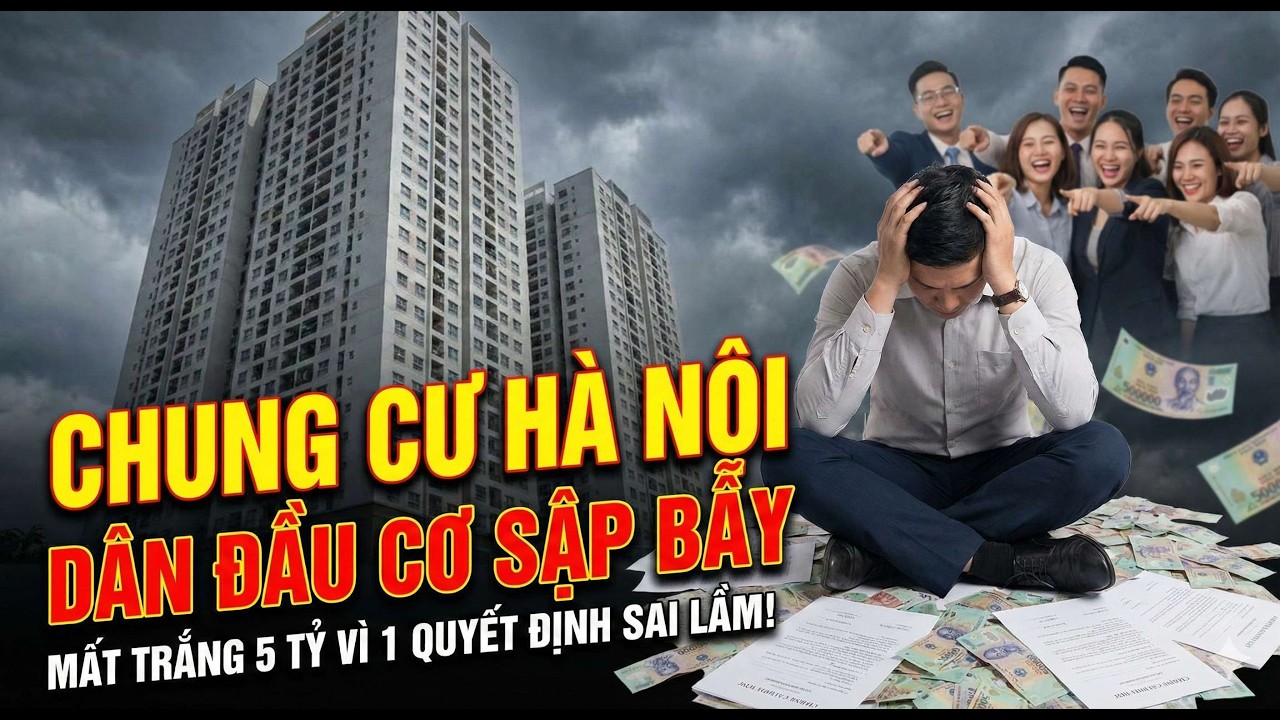 Dân Đầu Cơ Sập Bẫy Lướt Cọc Chung Cư Hà Nội