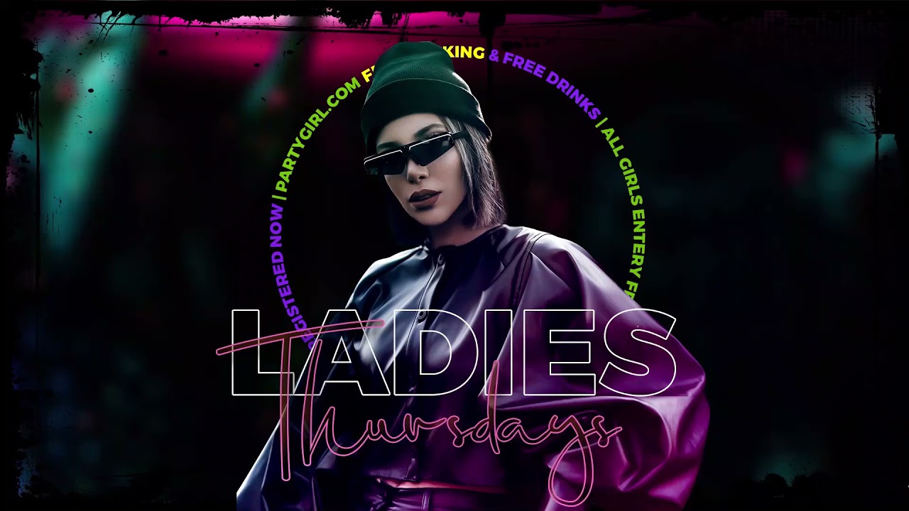 Ladies Night Animated PSD Flyer