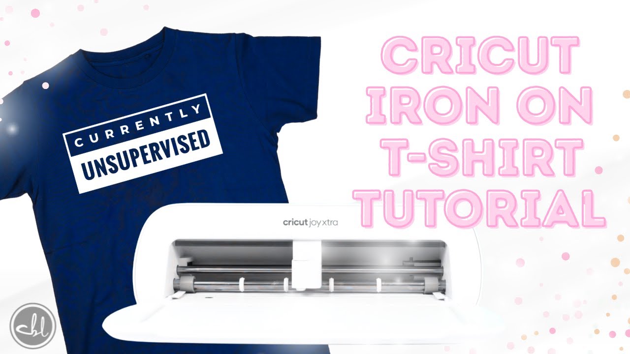 Adult T-shirt with Cricut Joy Xtra | Cricut Iron on HTV for Beginners