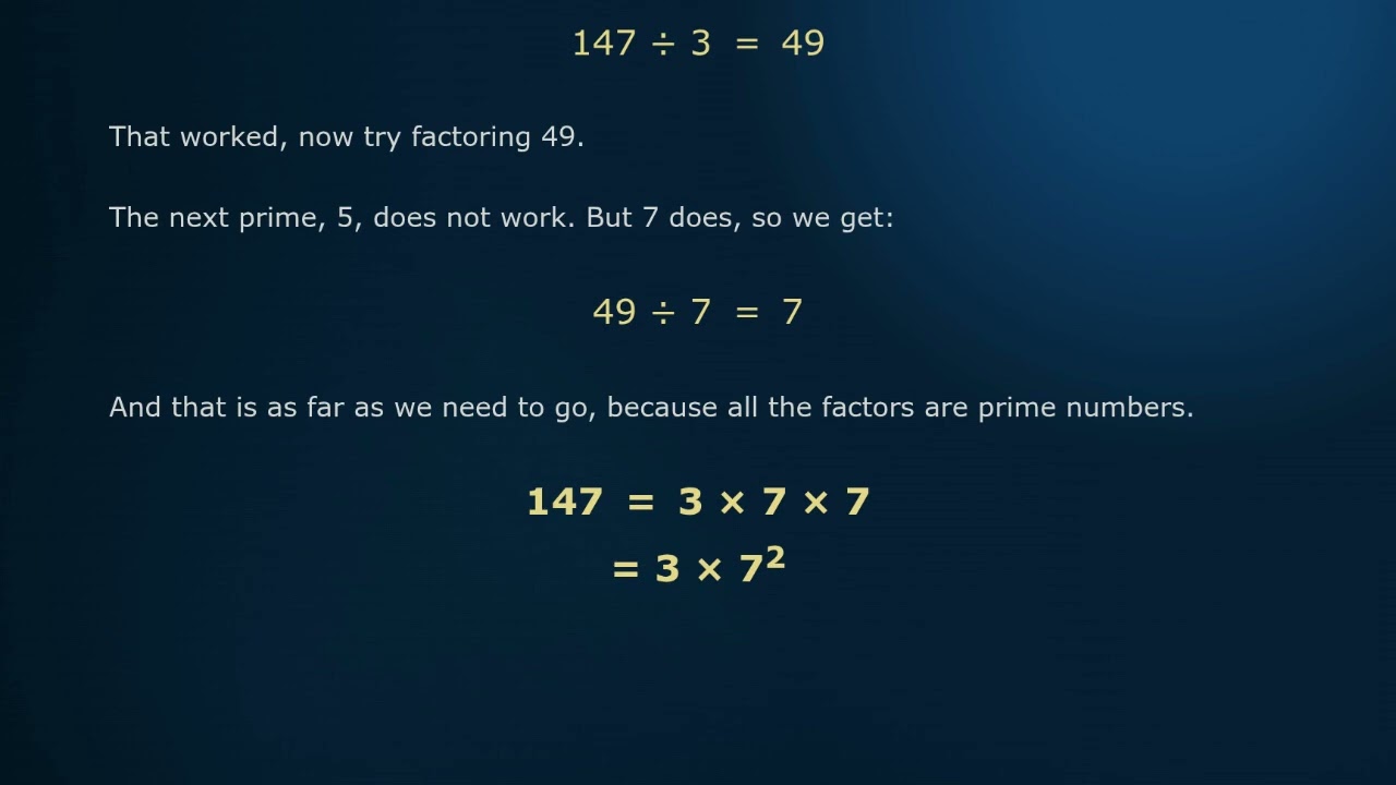 Prime Factorization Explained Simply | Math is Fun