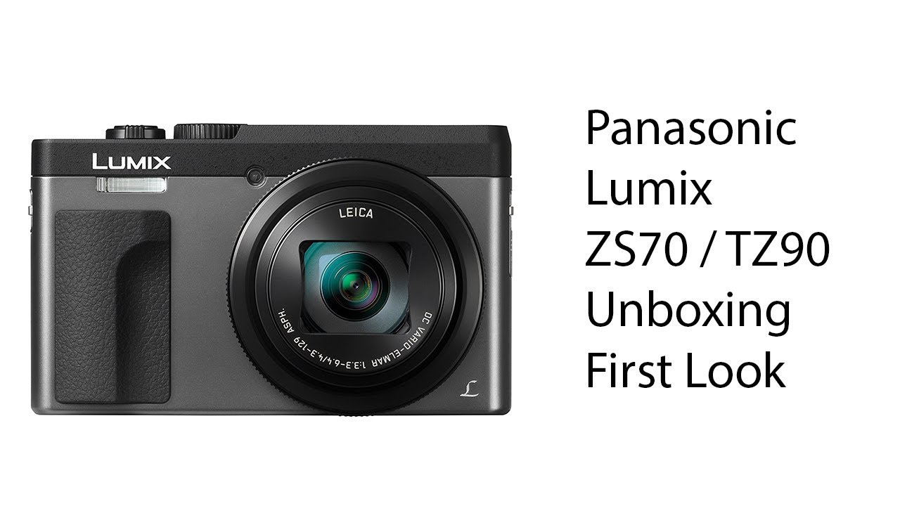 Panasonic Lumix DC-ZS70 / TZ90 Unboxing and First Look