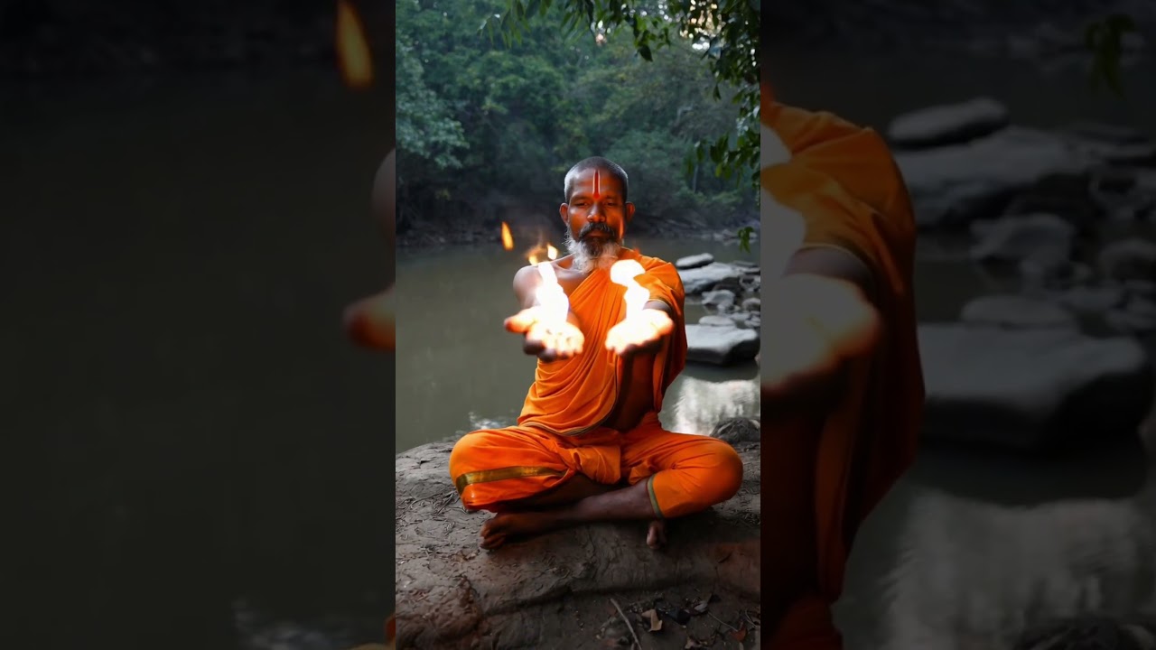 Unbelievable Power 😲By Naga Sadhu #sadhu #kumbh #meditation #mahakumbh #hindu #kumbhmela