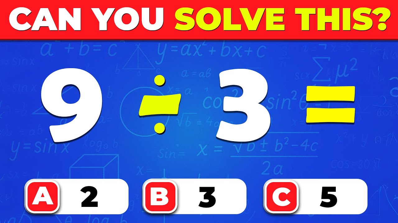 Grade 4 Math Quiz | Division Table Practice Quiz for Learners