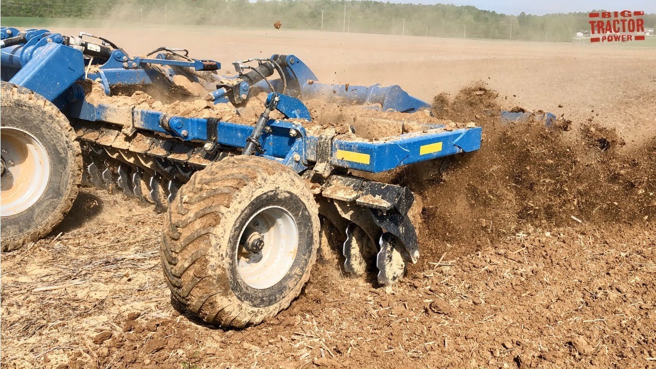 KINZE MACH TILL High Speed Tillage at 10 MPH
