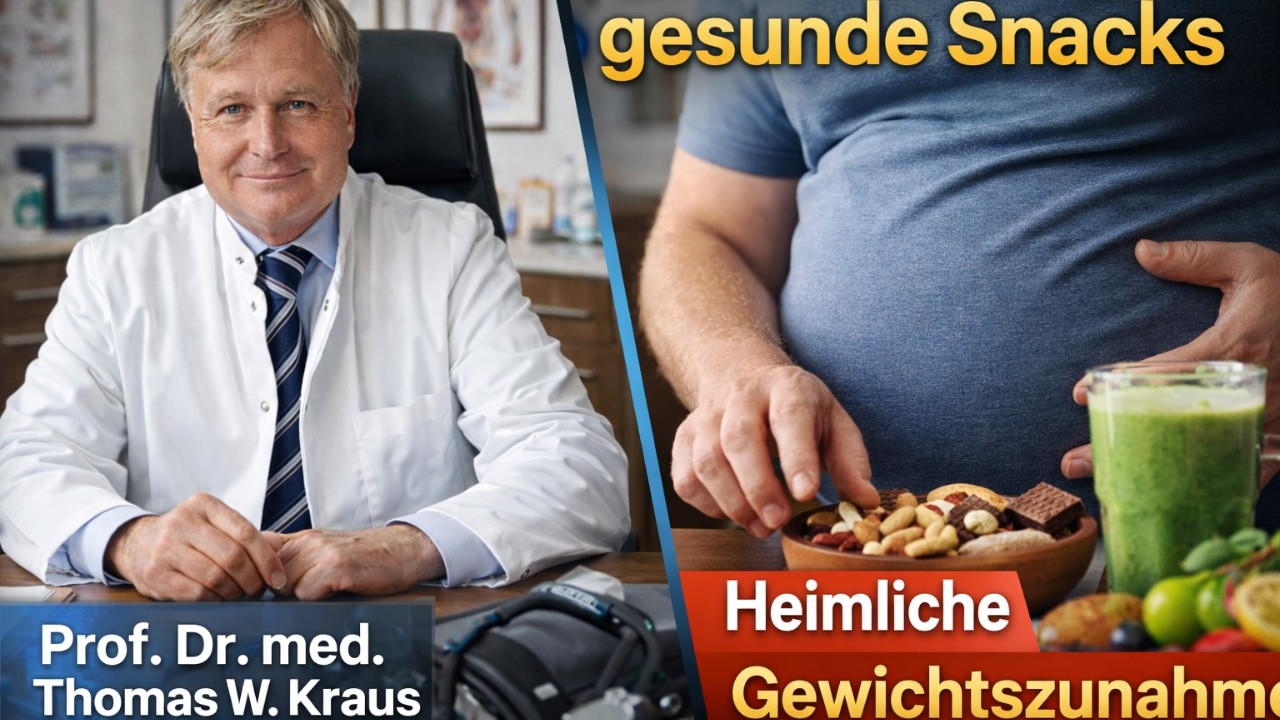 Warum gesunde Snacks heimlich dick machen – Energiedichte erklärt von Prof. Dr. Kraus