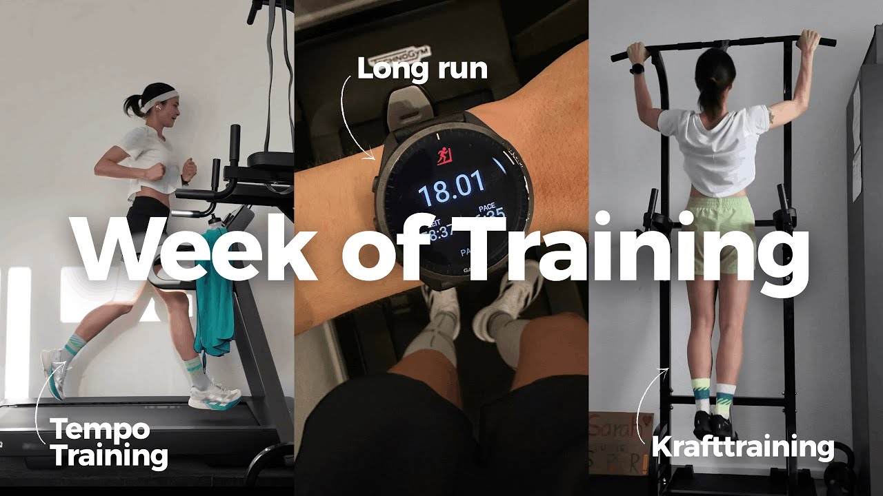 Week of Training⎜Neues Jahr, neuer Trainingsplan, zurück aus der Laufpause & Krafttraining