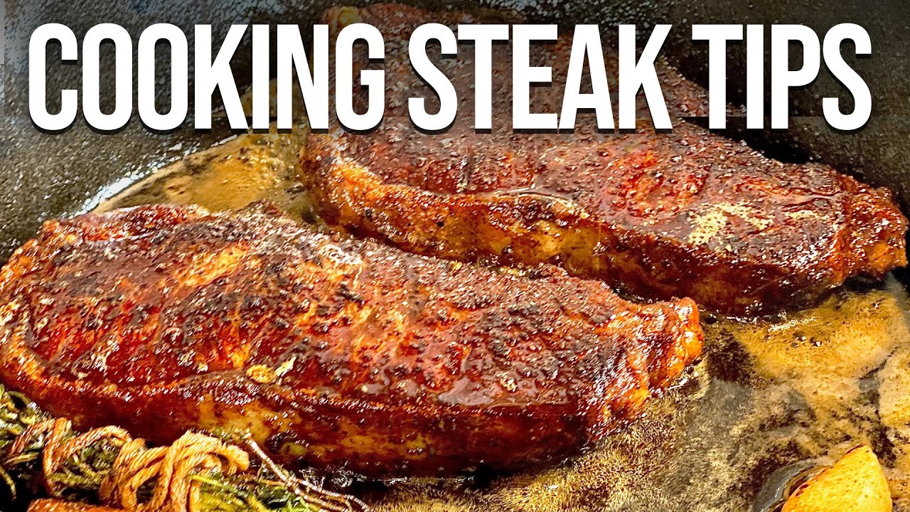 6 Tips for Cooking a Great Steak at Home! EASY Steak Recipe!