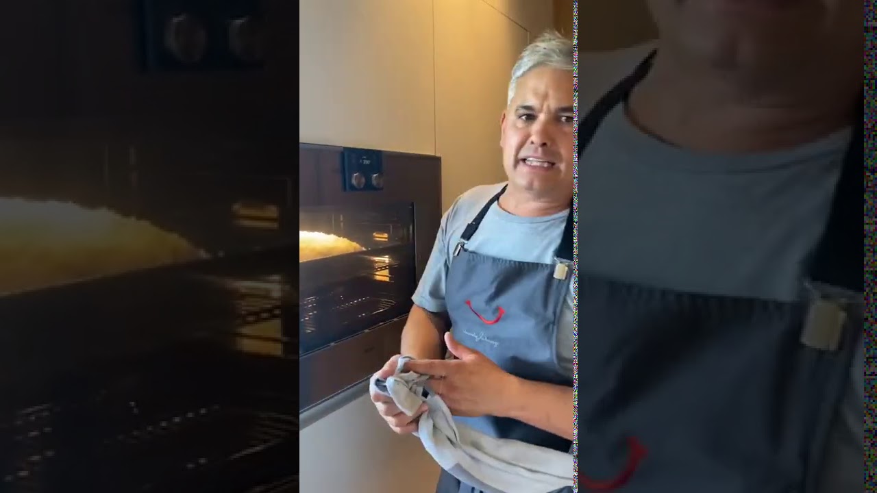 A Casa!! Déntol a la sal amb patates xafades!