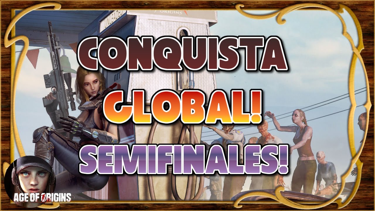 Conquista Global! Nadie por debajo de CC37 sobrevive! Todo el mundo en llamas! - Age of Origins ES
