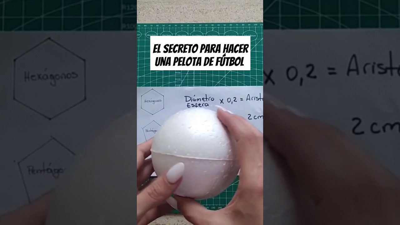El secreto para hacer una pelota de f&uacute;tbol perfecta en fondant sin morir en el intento