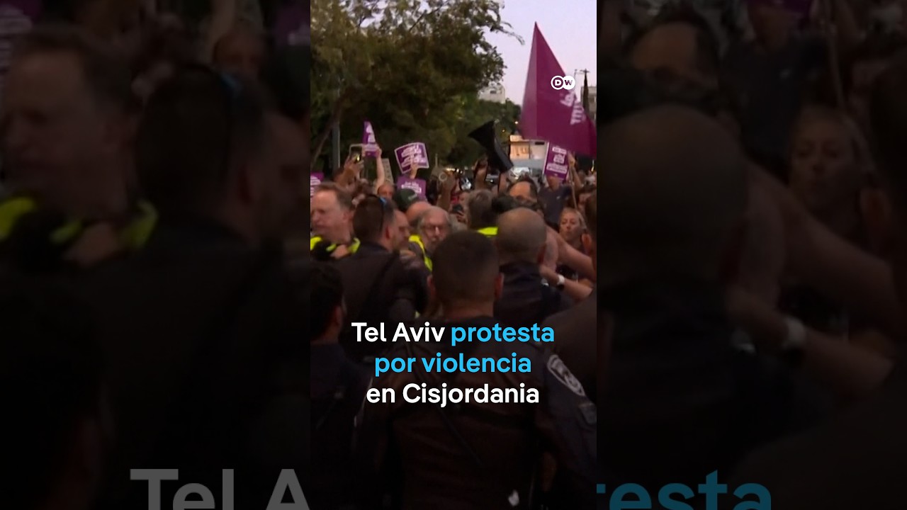 Israelis protest against settler violence in the West Bank