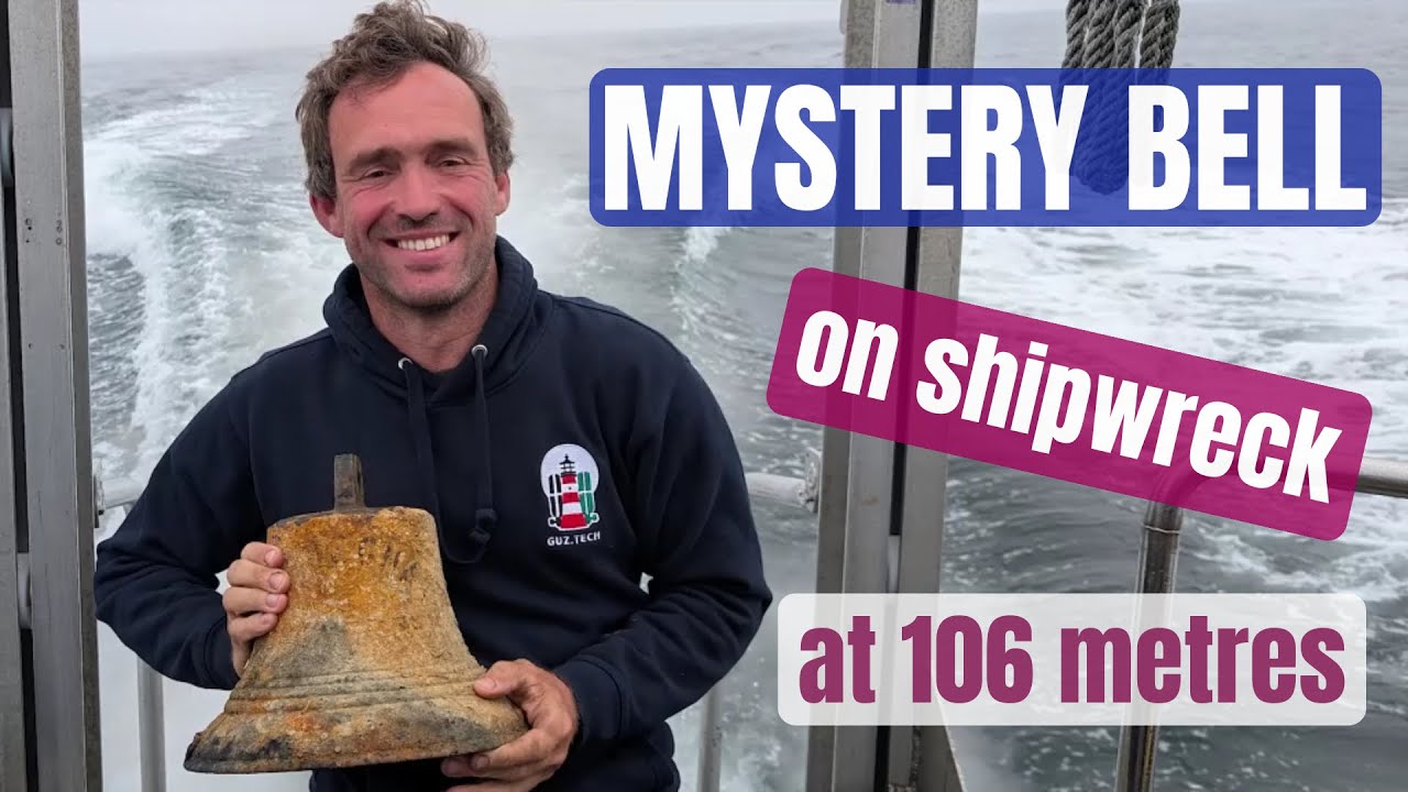 We Found a Mysterious Bell Underwater!
