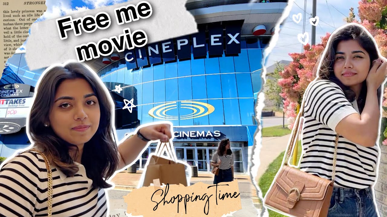 Watched a movie for FREE in CANADA 🇨🇦 🎬| First time experience 🥹
