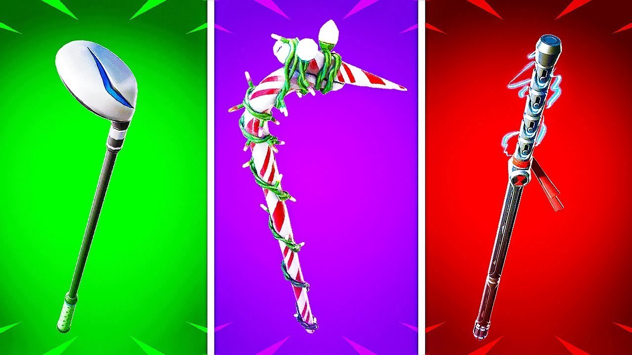 Best Pickaxe Of Each Rarity In Fortnite