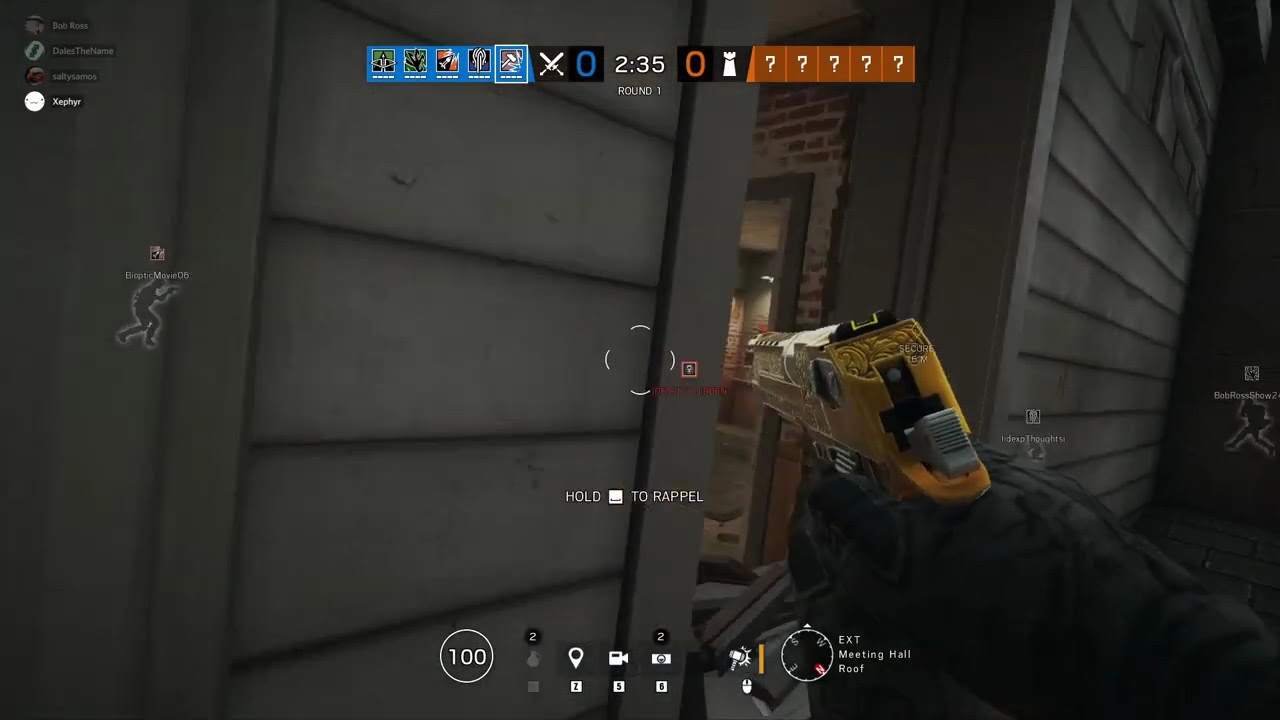 Rainbow 007 Siege - Golden Gun