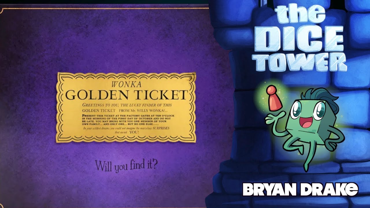 The Golden Ticket Game Review with Bryan