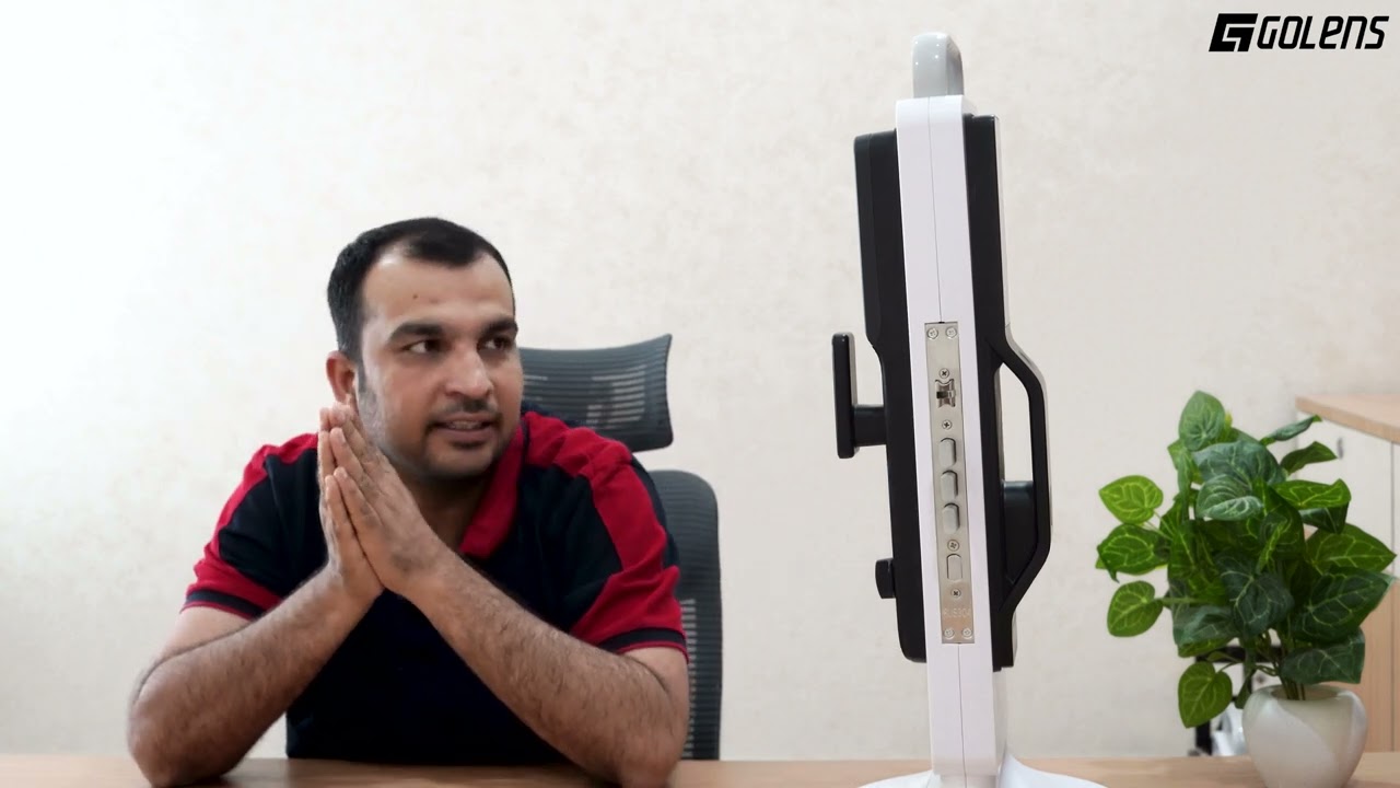 Golens X114 Smart Digital Door Lock: 8 Way Unlocking Methods, Face Recognition, Camera,