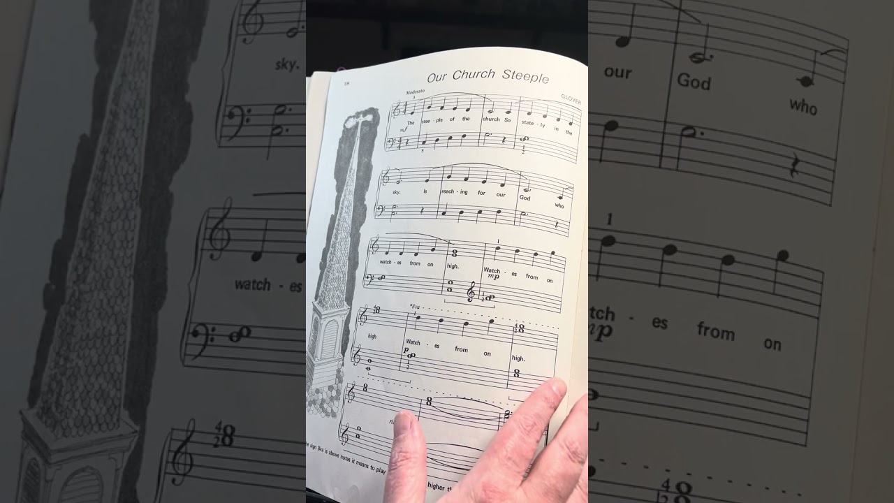 Learning to play a church Steeple song