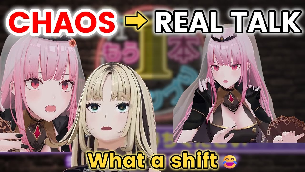 A Chaotic Stream 😂 → Calliope Gets Honest About EN and JP 🤍 [EN Sub]