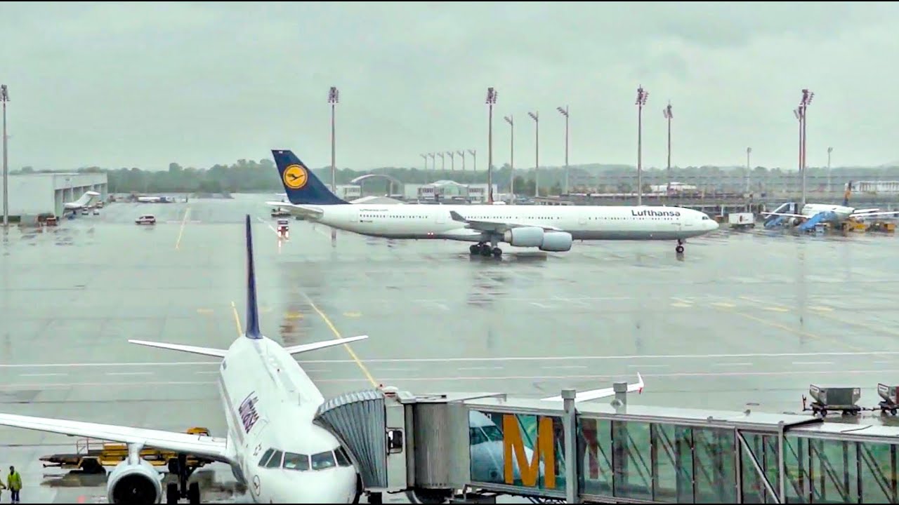 Lufthansa Flight Connection at Munich Airport