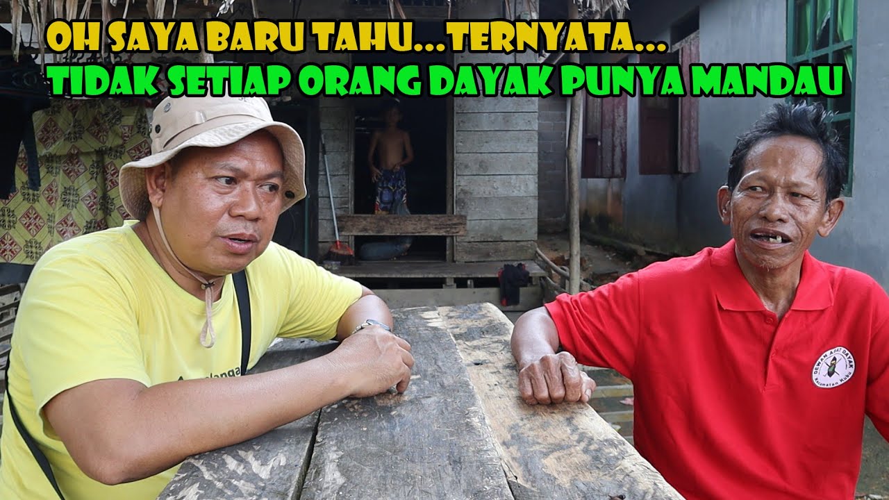 OH Maaf.. Saya Baru Tahu.. Ternyata Tidak Setiap Orang Dayak Punya Mandau. Siapa Saja Yang Punya..??