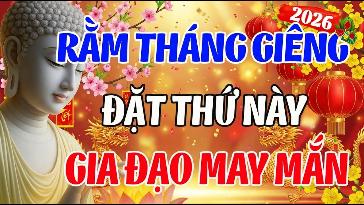 Rằm Tháng Giêng 2026 Đặt Thứ Này Trong Nhà Làm Ăn Thuận Lợi Gia Đạo Yên Ấm Cả Năm