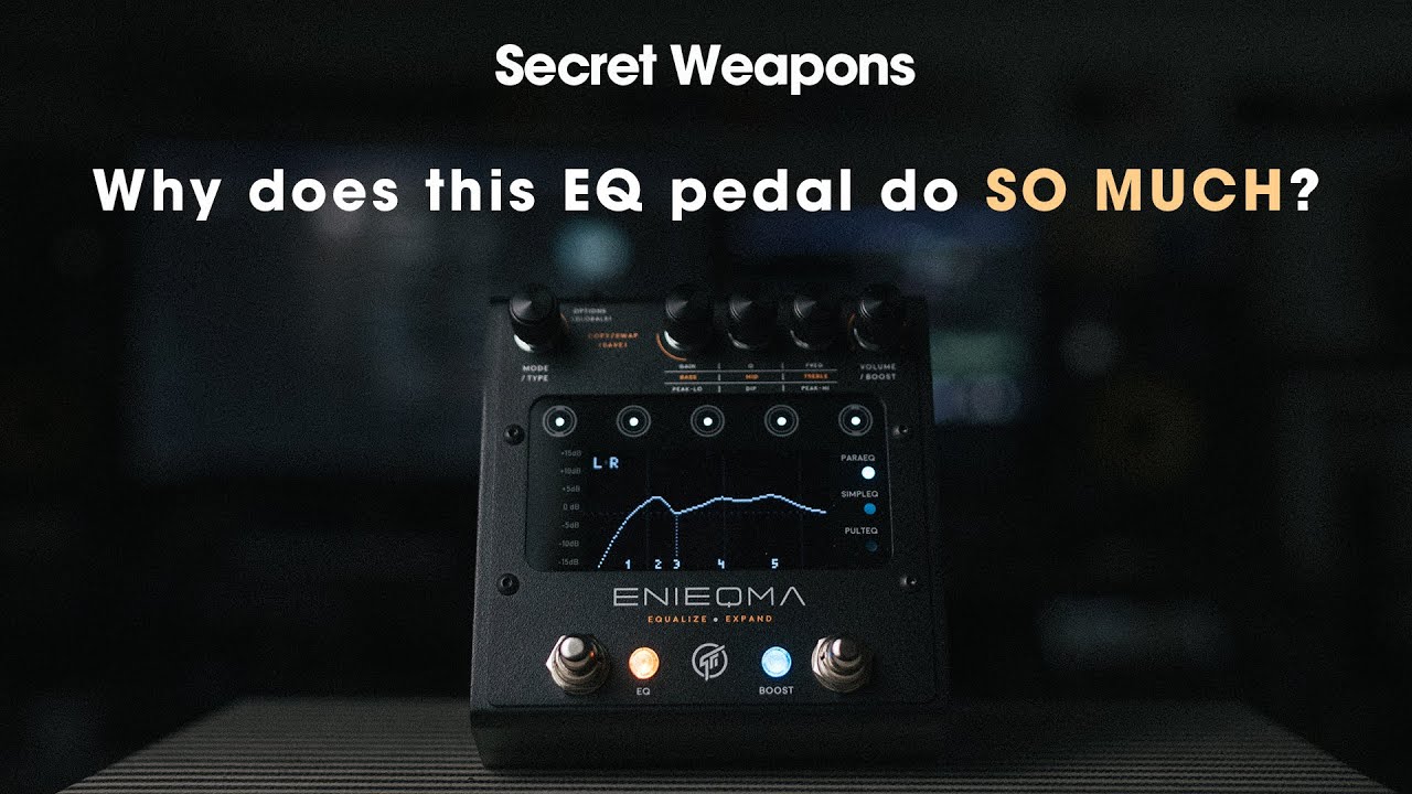 GFI System Enieqma Stereo MIDI EQ | Secret Weapons Demo & Review