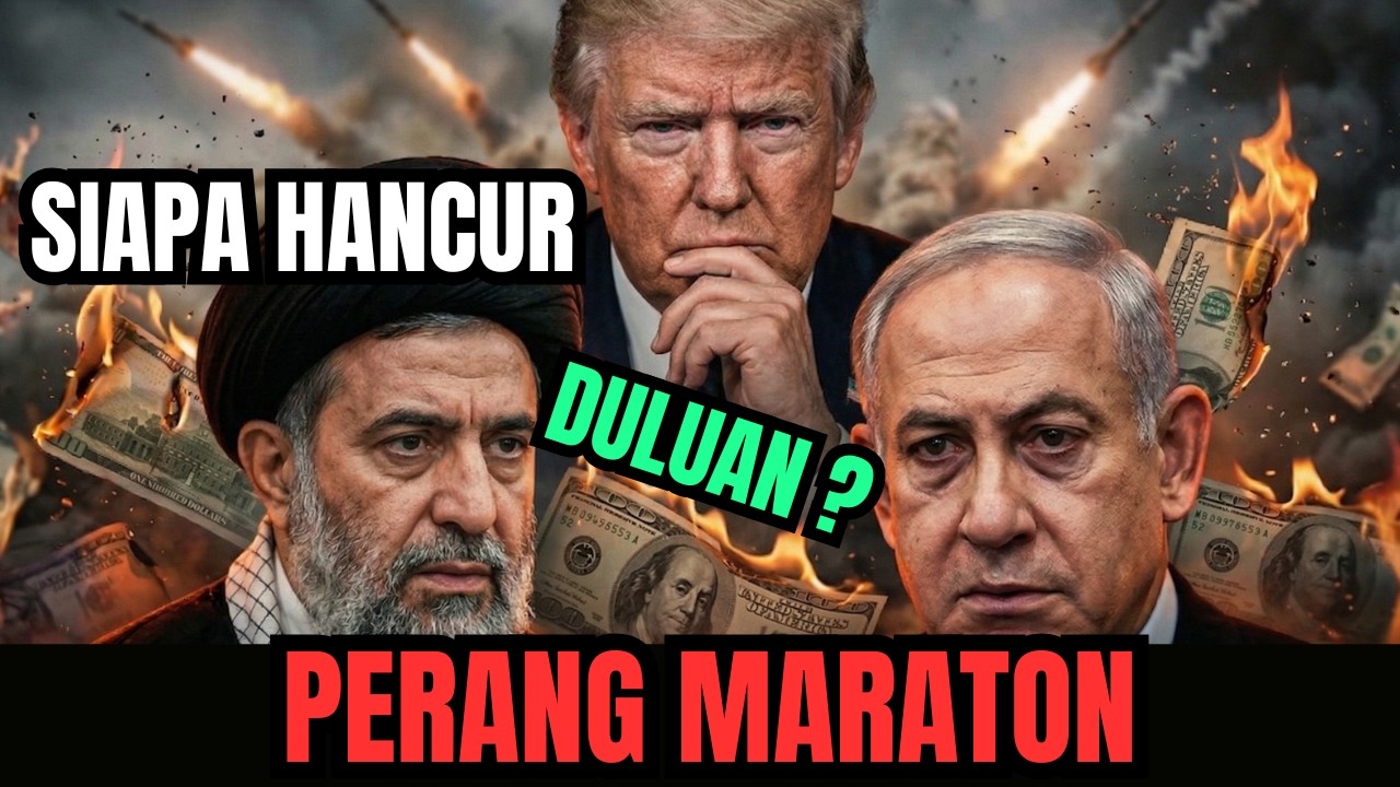 IRAN, ISRAEL, ATAU AS: Siapa Yang Akan Bangkrut & Tumbang Duluan?