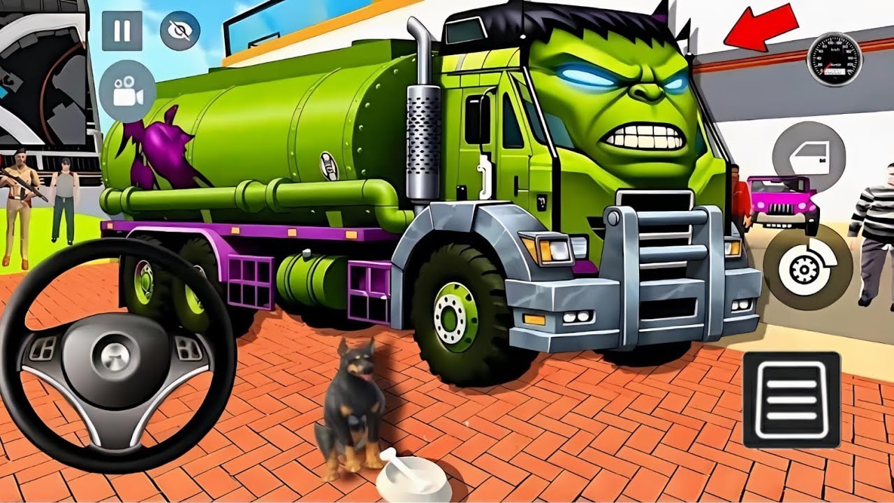 🤑Indian Thift Auto Simulator🤩Indian Showroom Purchase😯Modified Lexriy Hulk Fuel Tank & Bike🥳Game