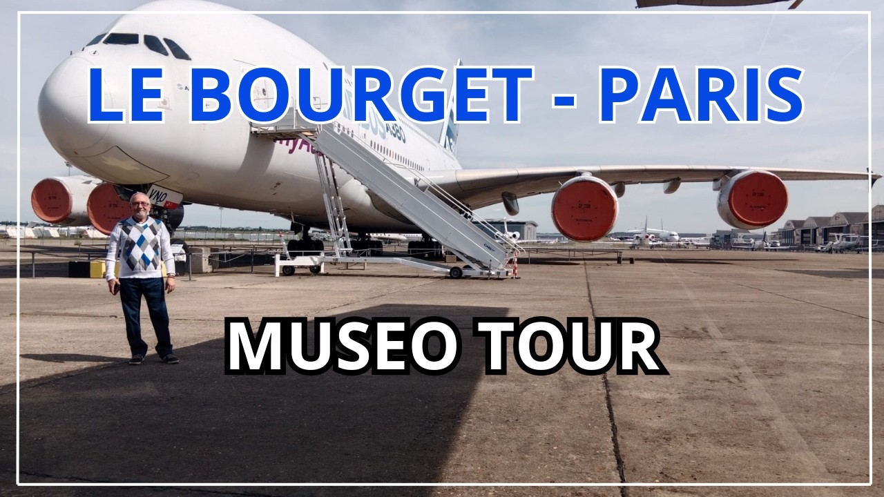 No sabía que Paris tenía ESTO 😳✈️ | Le Bourget Tour