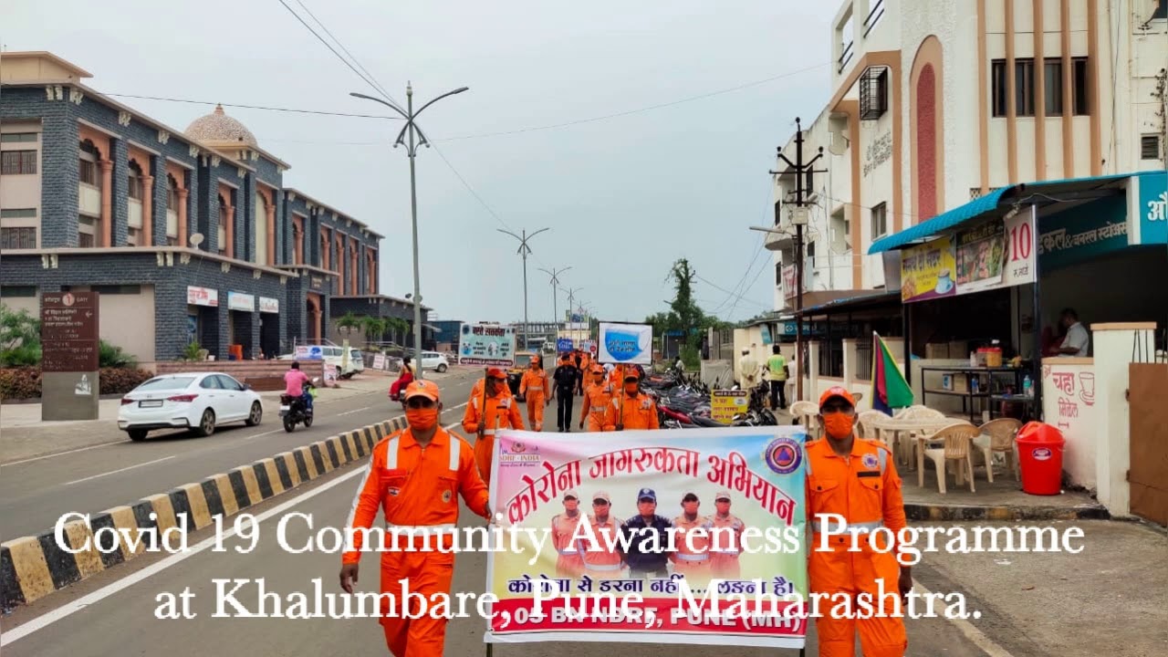 Community Awareness Program in CoVid 19 by 5 BN NDRF-5