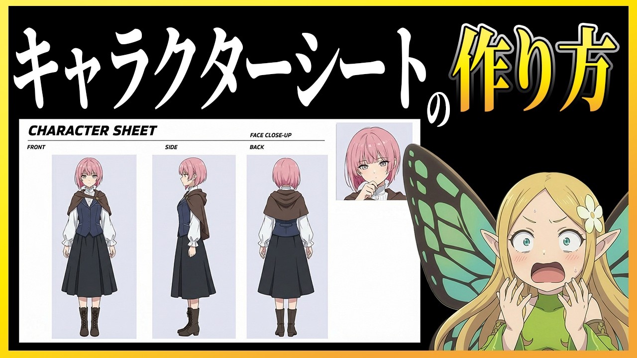 知らないと損するAIアニメの企画・オリジナルキャラクターの作り方【DomoAI】