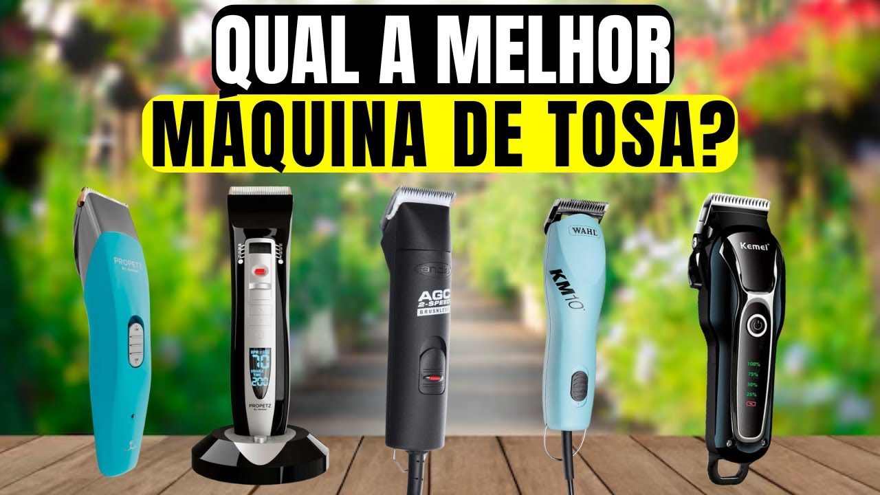 As 5 Melhores Máquinas de Tosa Custo-Benefício de 2026 (Potentes e Baratas)