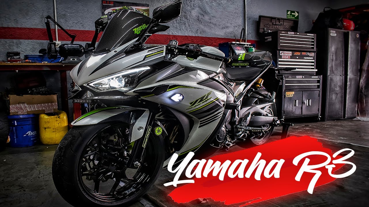 Aumenta la potencia de tu  motocicleta // Yamaha R3 Personalizada