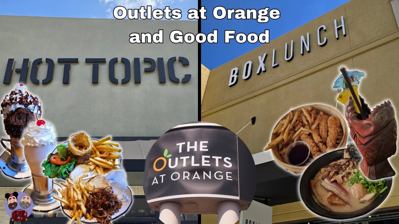 Disney Coast to Coast | Sep 2024 | The Outlets at Orange, Black Tap and Trader Sam's