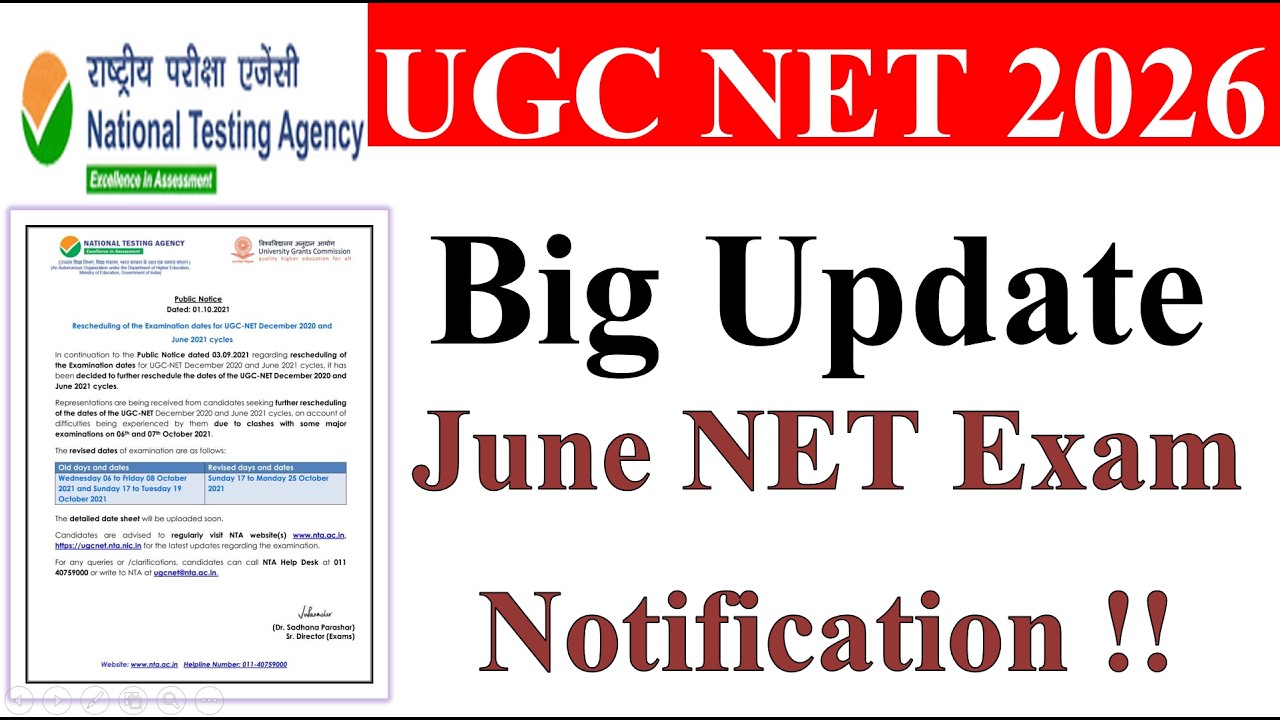 UGC NET June 2026 Full Details | Syllabus, Notification, Exam Date, Pattern, Eligibility