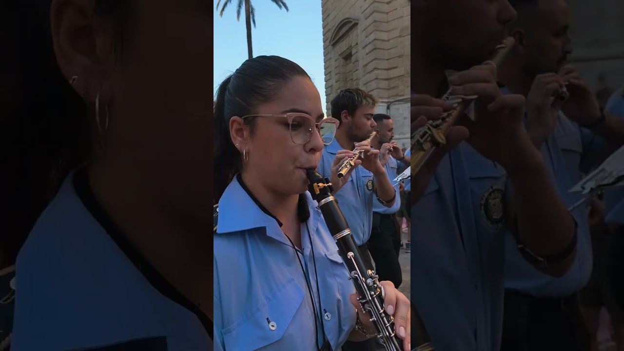 Asi suena la banda municipal de Bollullos Par del Condado #semanasanta #cadiz #musica