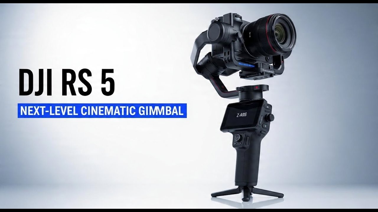 Обзор DJI RS 5 – отслеживание, стабильность и управление доведены до совершенства!