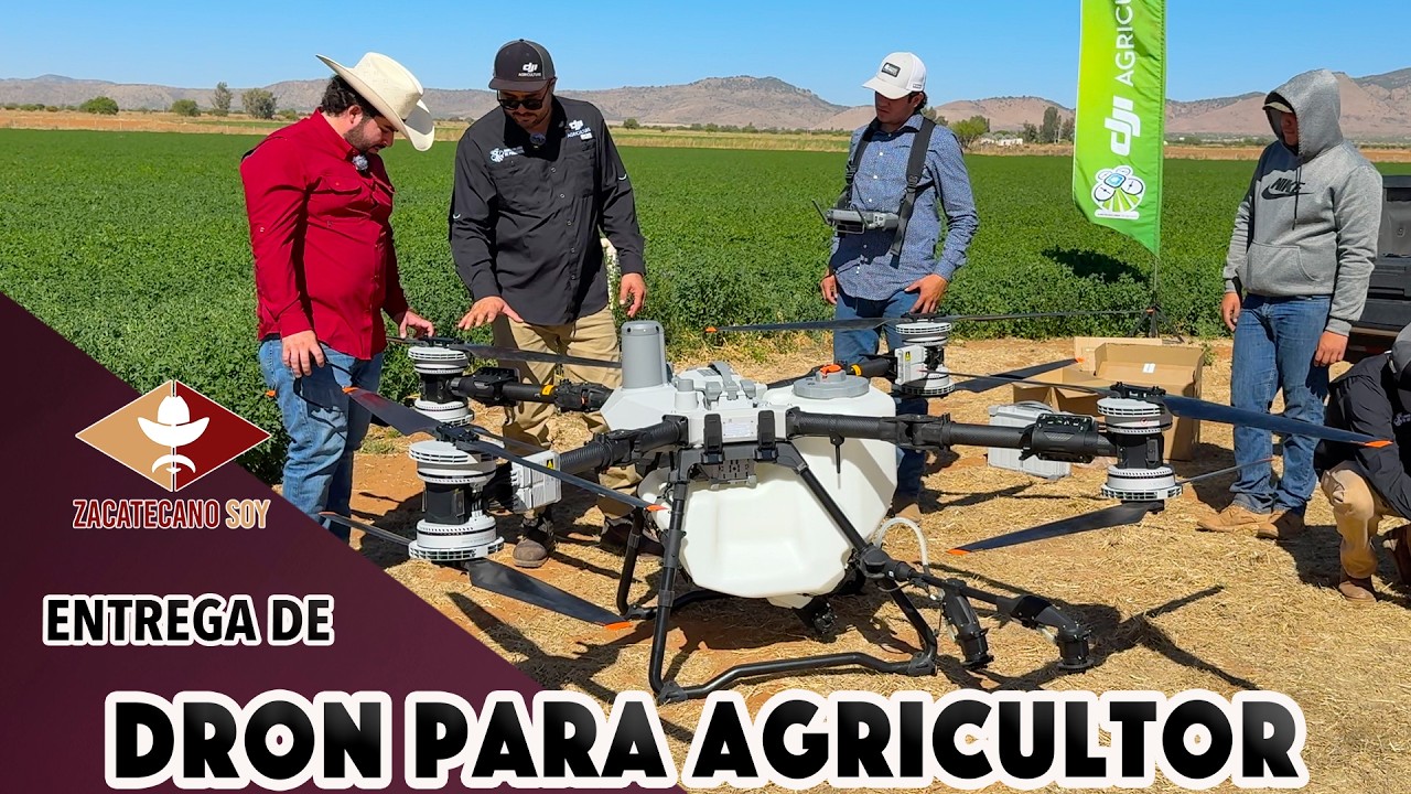 EL JUGUETE FAVORITO DEL RANCHERO as&iacute; se entrega un dron