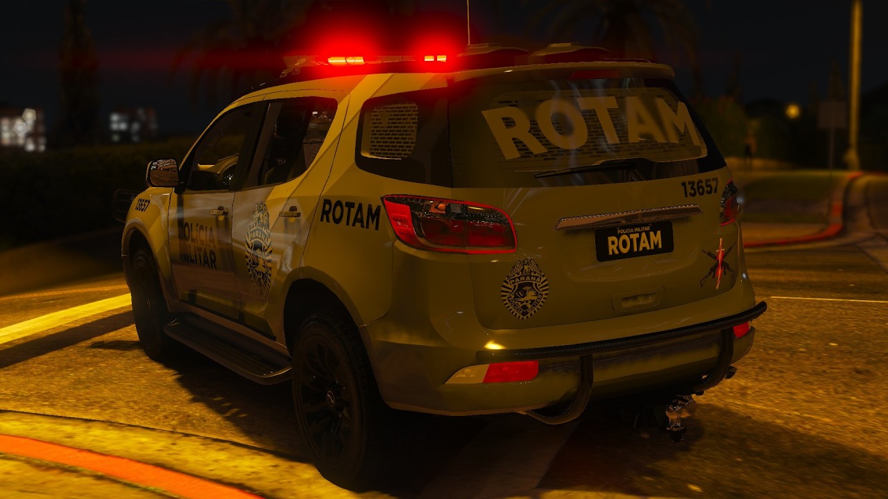 PATRULHAMENTO NOTURNO ROTAM NA RUA!! PMPR | GTA 5 POLICIAL