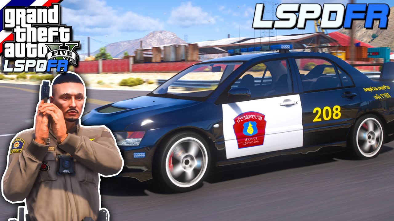 GTA V - LSPDFR มาเป็นตำรวจในเกม GTA V มาเป็นตํารวจนครบาล สายตรวจปฏิบัติการพิเศษ #332